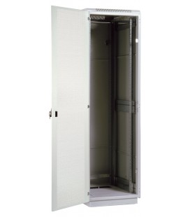 Шкаф телекоммуникационный напольный 47U (600x1000) дверь перфорированная