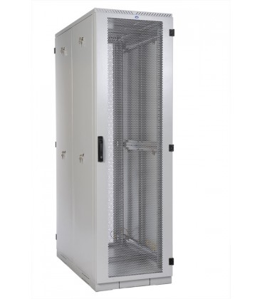Шкаф серверный напольный 42U (600x1000) дверь перфорированная 2 шт.