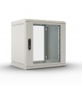 Шкаф телекоммуникационный настенный 6U (600х650) дверь стекло