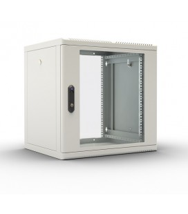 Шкаф телекоммуникационный настенный разборный 15U (600х650), съемные стенки, дверь стекло