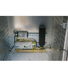 Шкаф уличный всепогодный настенный укомплектованный 9U (Ш600хГ500), комплектация T1-IP54