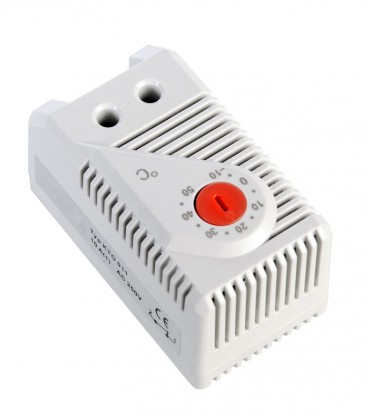 Терморегулятор (термостат) для нагревателя (-10/+50С) нормально-замкнутый контакт (NC)