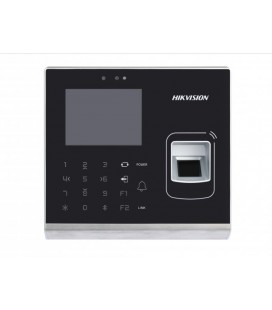 DS-K1T200EF-C Терминал доступа со встроенными считывателями EM карт и отпечатков пальцев и 2Мп камерой