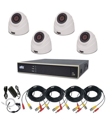 ATIS PIR kit 4int 5MP Комплект видеонаблюдения для самостоятельной установки