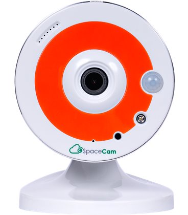 IPEYE SpaceCam F1 Orange - 1Мп IP-камера, встроенный микрофон